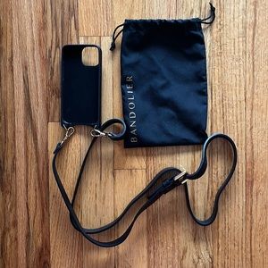 IPhone 13 mini Leather Phone Case + Credit Card Holder